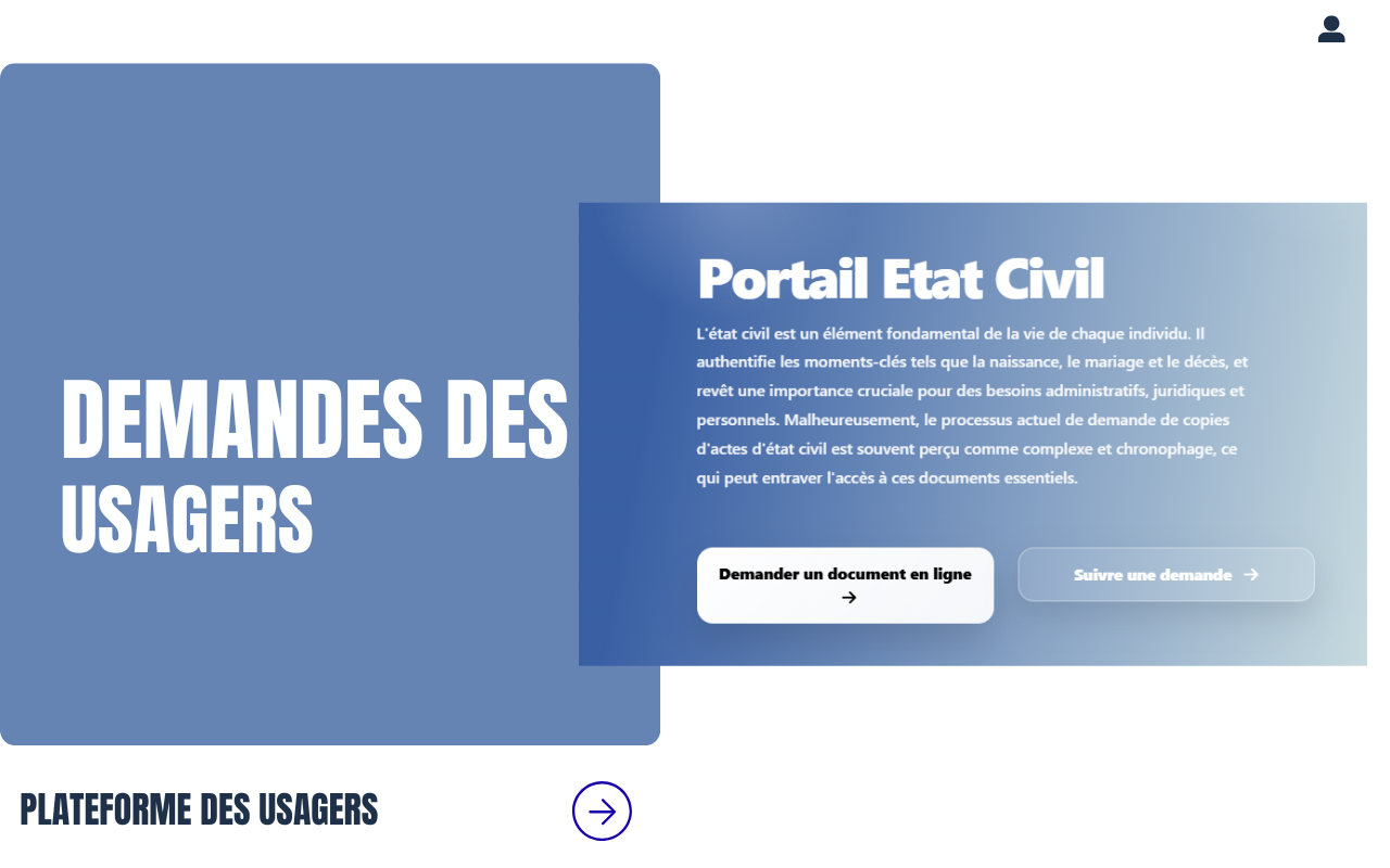 DEMANDES USAGERS